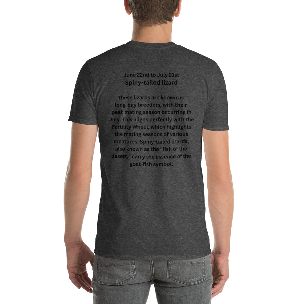 生育轮蜥蜴短袖 T 恤