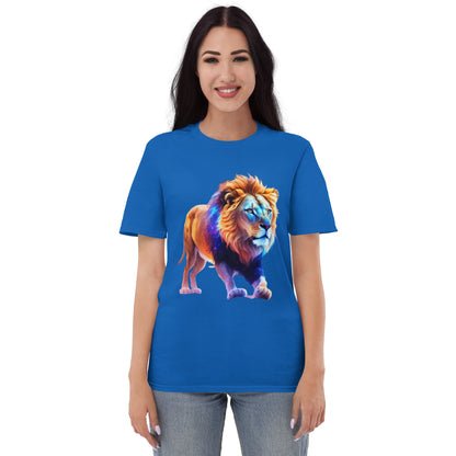 生育轮狮子，短袖 T 恤